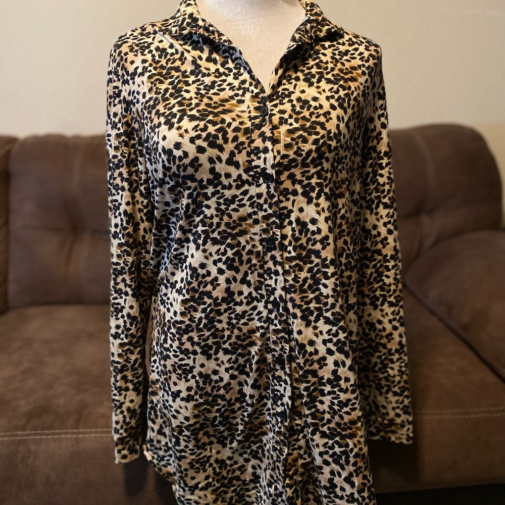 Eldridge Cheetah Print Dress(Boutique)